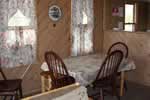 Cabin 1 dining room