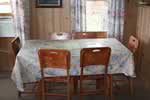 Cabin 2 dining room