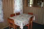 Cabin 4 dining area