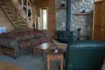 Island Cabin living room